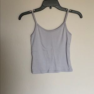 Brandy Melville purple striped tank